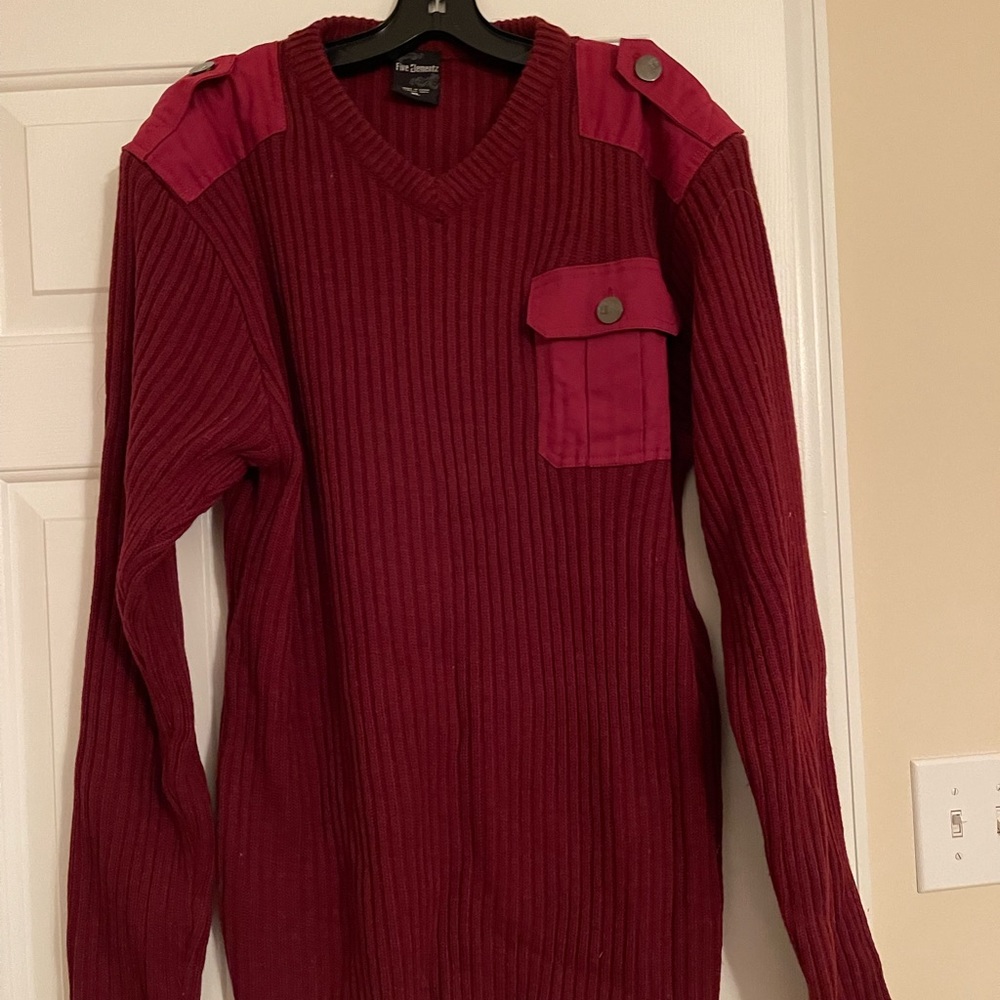 Burgandy Sweater last one
